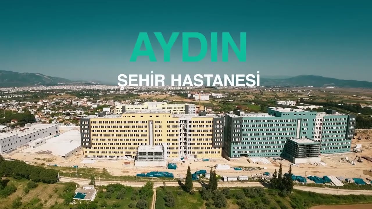 Aydın Şehir Hastanesi yerleşkesinin genel görünümü